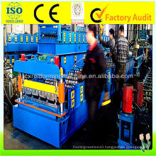 Thailand Customer sheet metals Trapezoidal IBR Roll Forming Machine JCX 860